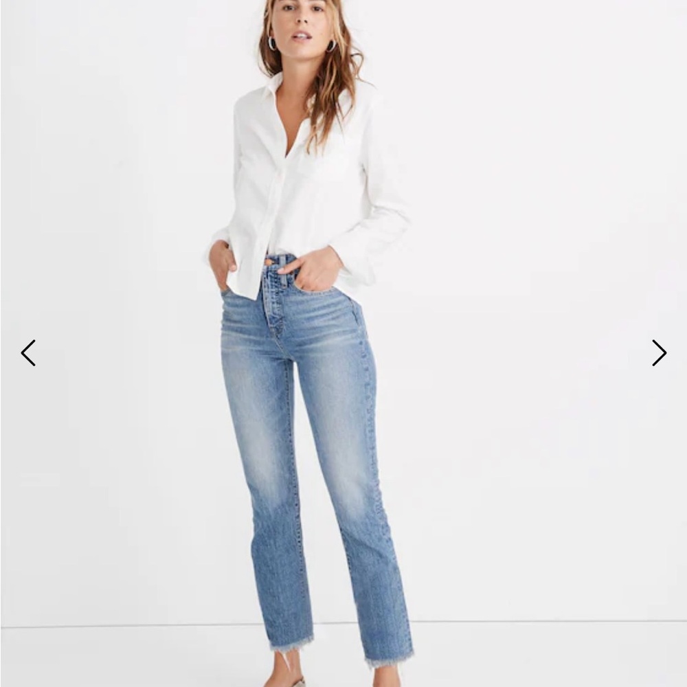Madewell Perfect Vintage Jeans Straight Leg